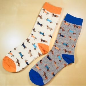 🌸Host Pick🌸NEW 2 Pairs Dachshund Women’s Socks